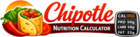 Chipotle Calories Calculator